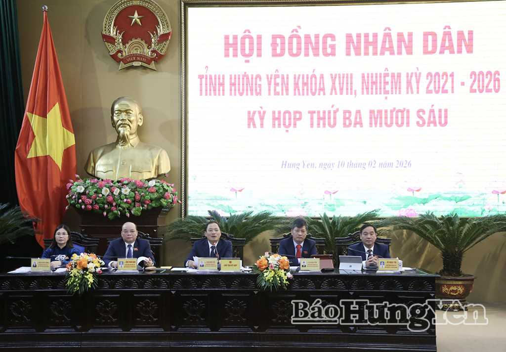 Kỳ họp thứ 36, HĐND tỉnh khóa XVII thông qua nhiều nghị quyết quan trọng